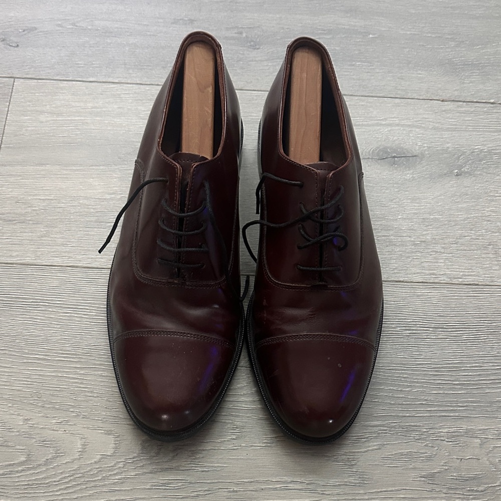 Bostonian Classics First Flex Classic Brown Leather Men's Dress Shoes